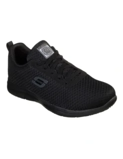 Skechers Work Relaxed Fit: Ghenter Bronaugh Sneaker In Black