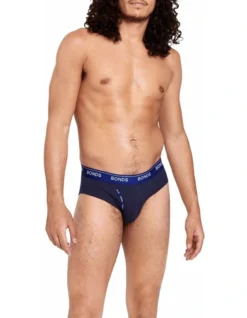 Bonds Guyfront Brief 3 Pack In Multi