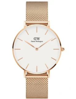 Daniel Wellington Petite 36 Melrose Rose Gold Stainless Steel Quartz Watch
