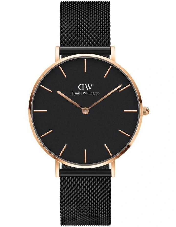 Daniel Wellington Petite 36 Ashfield Black Stainless Steel Quartz Watch 1 Daniel Wellington Petite 36 Ashfield Black Stainless Steel Quartz Watch