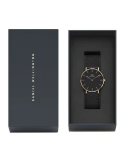 Daniel Wellington Petite 36 Ashfield Black Stainless Steel Quartz Watch 8 Daniel Wellington Petite 36 Ashfield Black Stainless Steel Quartz Watch -Myer Clothing Shop 756168040 3 720x928