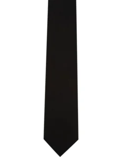 Oxford Black Tie Cotton Skinny