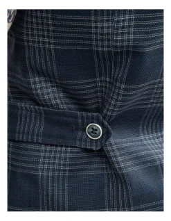 Gibson Dark Blue Slim Fit Boom Vest FGJ609 -Myer Clothing Shop 760756240 4 720x928