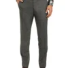 Gibson Dark Grey Slim Fit Caper Trouser FGJ611