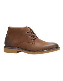 Hush Puppies Michigan Brown Rub Boot -Myer Clothing Shop 762181660 4 720x928