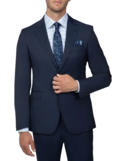 Tailored Fit Stefano Dark Blue Jacket FCJ351