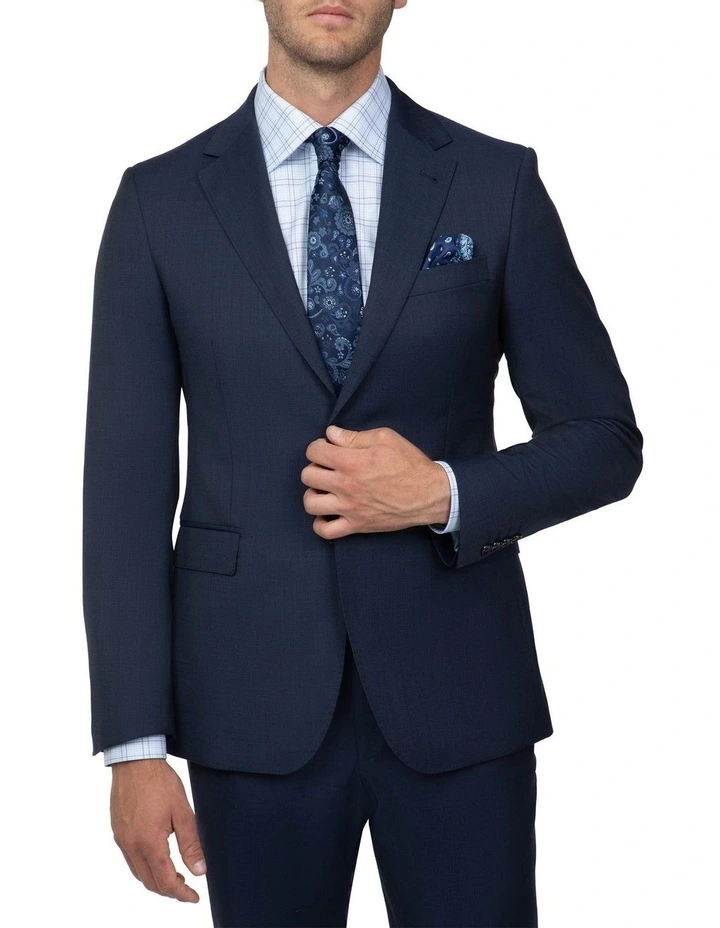 Tailored Fit Stefano Dark Blue Jacket FCJ351 1 Tailored Fit Stefano Dark Blue Jacket FCJ351
