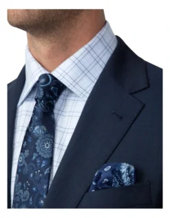 Tailored Fit Stefano Dark Blue Jacket FCJ351 9 Tailored Fit Stefano Dark Blue Jacket FCJ351 -Myer Clothing Shop 762884110 4 720x928