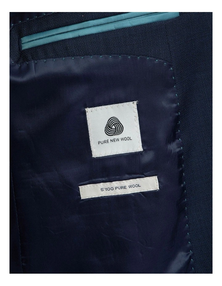 Tailored Fit Stefano Dark Blue Jacket FCJ351 5 Tailored Fit Stefano Dark Blue Jacket FCJ351 - Image 5