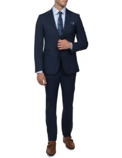 Tailored Fit Stefano Dark Blue Jacket FCJ351 11 Tailored Fit Stefano Dark Blue Jacket FCJ351 -Myer Clothing Shop 762884110 6 720x928