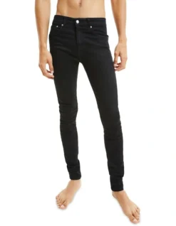 Calvin Klein Jeans 016 Low Rise Skinny Jeans Black