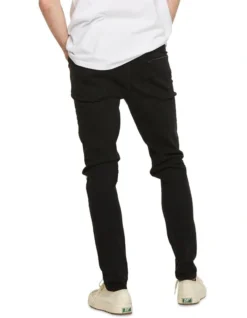 Lee Z-One Tapered Leg Skinny Jeans Black -Myer Clothing Shop 764235640 5 720x928