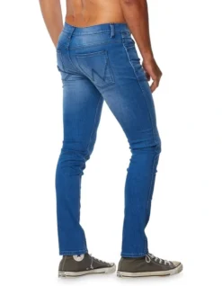 Wrangler Strangler Skinny Jeans Twist Blue 6 Wrangler Strangler Skinny Jeans Twist Blue -Myer Clothing Shop 764239510 3 720x928