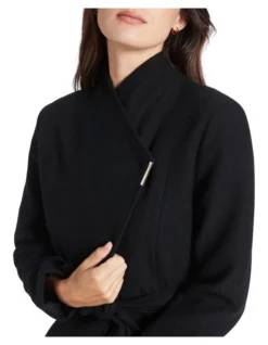 Lea Felted Wool Jacket Black -Myer Clothing Shop 764618410 4 1 720x928