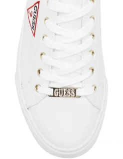Guess Soaked-B White Sneaker 5 Guess Soaked-B White Sneaker -Myer Clothing Shop 764818480 3 720x928