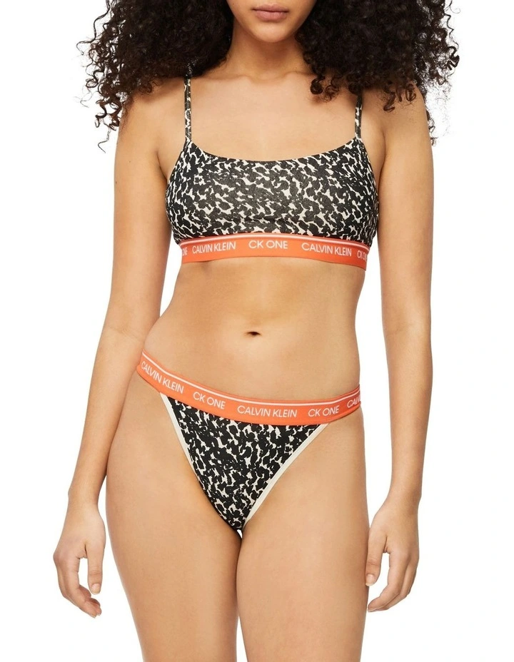 Calvin Klein CK One Cotton String Bralette In Assorted 1 Calvin Klein CK One Cotton String Bralette In Assorted