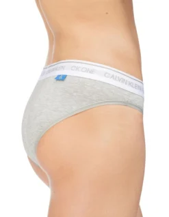 Calvin Klein CK One Cotton Bikini Brief In Grey Heather 6 Calvin Klein CK One Cotton Bikini Brief In Grey Heather -Myer Clothing Shop 765379090 766484470 3 720x928