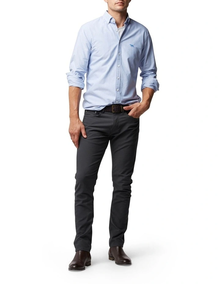 Motion 2 Straight Jean Short Leg Coal 2 Motion 2 Straight Jean Short Leg Coal - Image 2