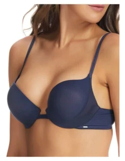 Dual Up Two Boost Push Up Bra In Midnight Navy