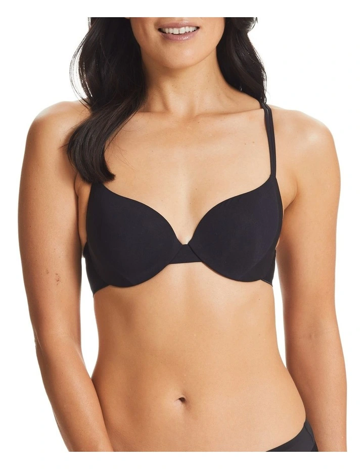 Dual Contour Bra In Jet Black 1 Dual Contour Bra In Jet Black