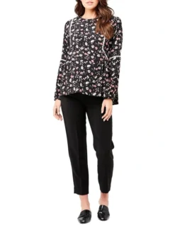 Victoria Lace Trim Blouse