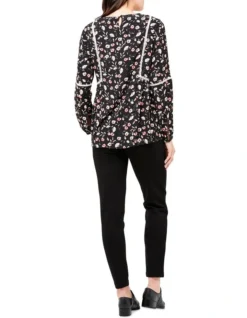 Victoria Lace Trim Blouse -Myer Clothing Shop 768541870 4 720x928