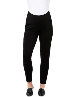 Super Soft Scuba Pant In Black
