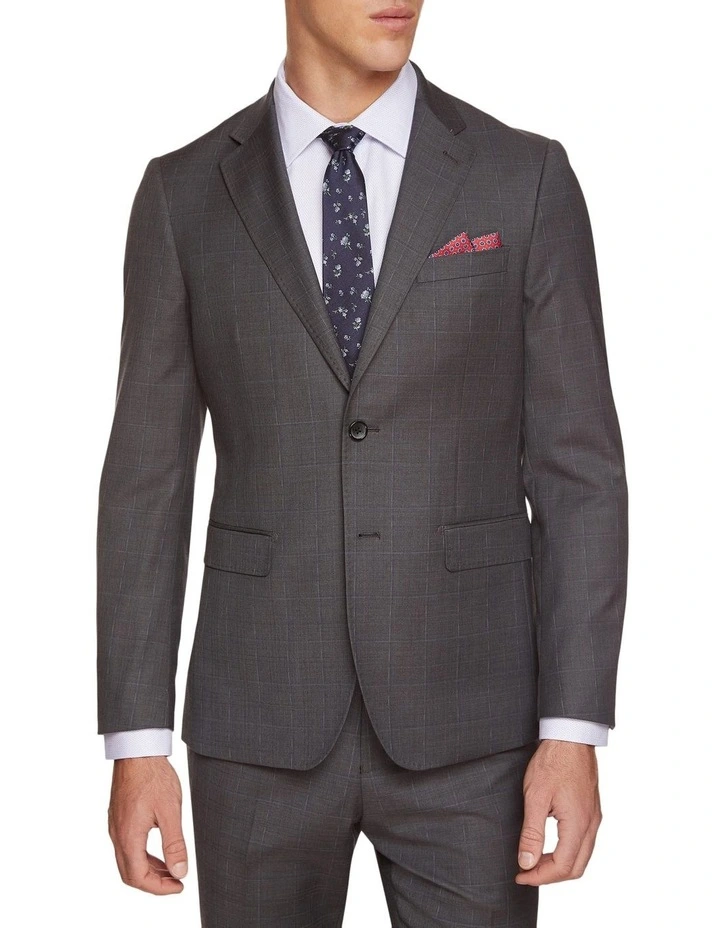 Oxford Byron Wool Stretch Checked Jacket 1 Oxford Byron Wool Stretch Checked Jacket