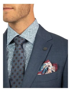 Cambridge Modern Fit Morse Blue Houndstooth Suit Jacket FCJ336 7 Cambridge Modern Fit Morse Blue Houndstooth Suit Jacket FCJ336 -Myer Clothing Shop 768970900 768958210 4 1 720x928