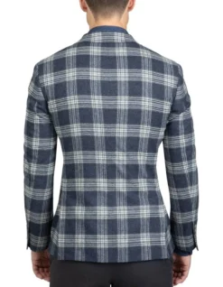 Slim Fit Navy Marcel Jacket -Myer Clothing Shop 769020130 3 720x928