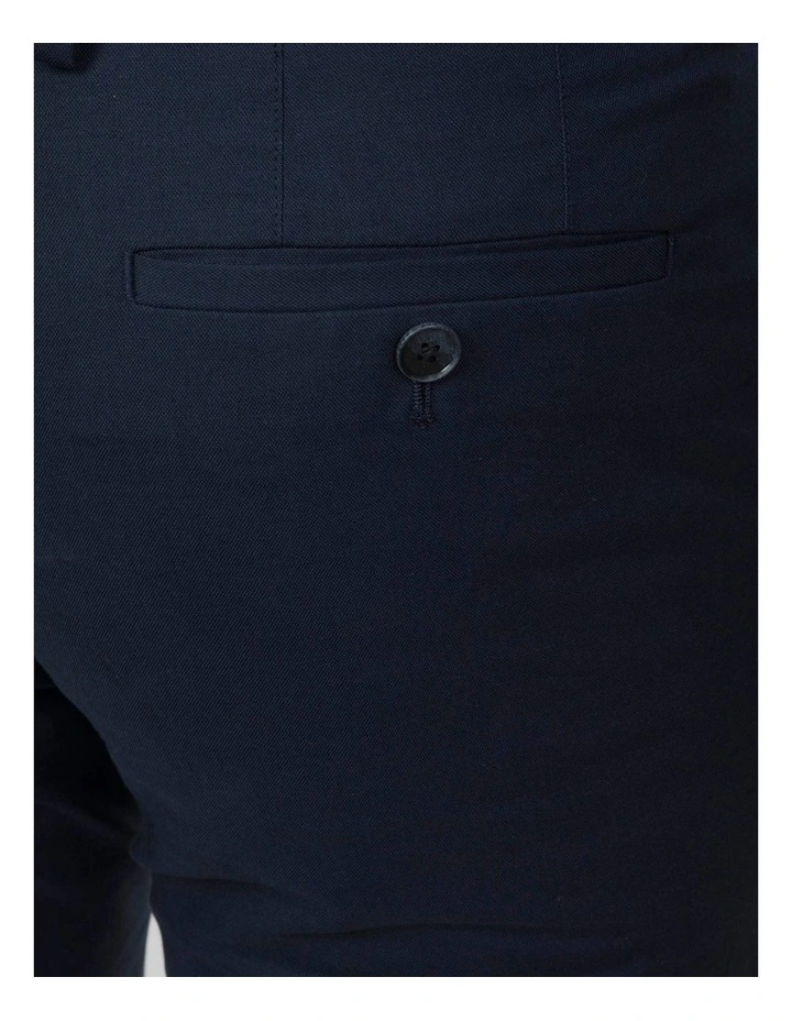 Navy Slim Fit Abrams Trouser 4 Navy Slim Fit Abrams Trouser - Image 4