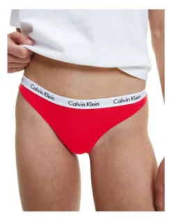 Calvin Klein Carousel Thong Brief In Red 6 Calvin Klein Carousel Thong Brief In Red -Myer Clothing Shop 769130380 929601190 3 720x928