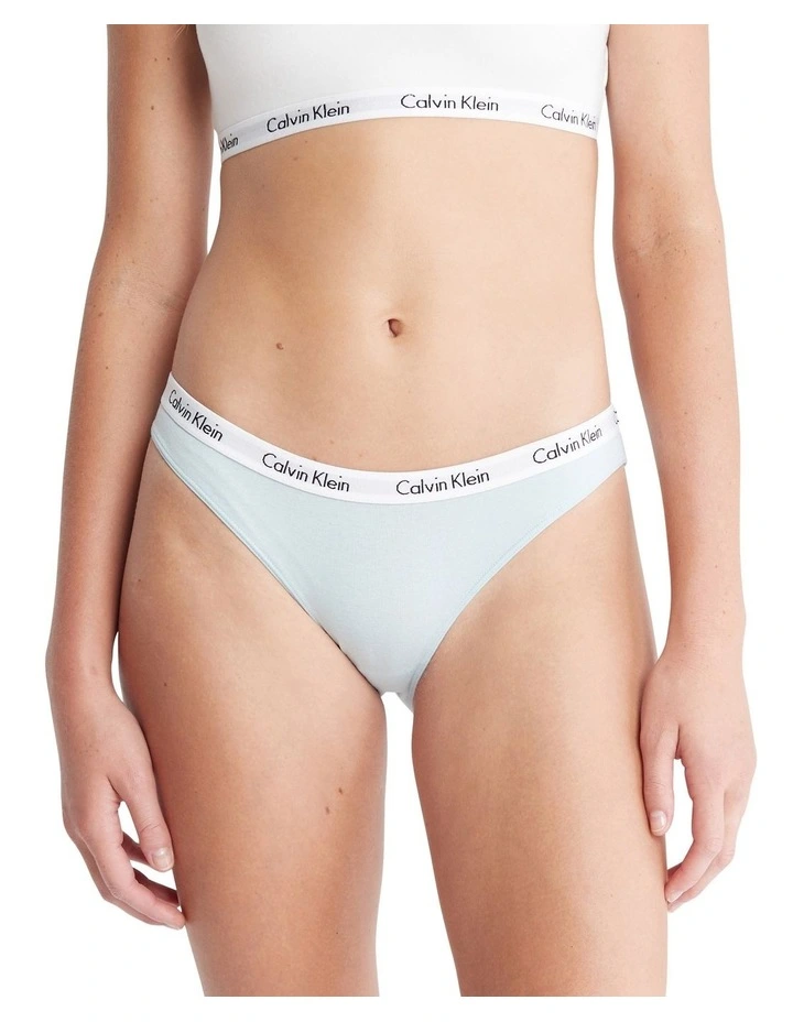Calvin Klein Carousel Bikini Brief In Blue 3 Calvin Klein Carousel Bikini Brief In Blue - Image 3