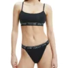 Calvin Klein Ck One Cotton Brazilian Brief Black