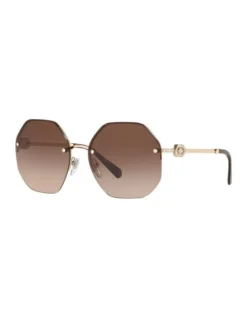 Bvlgari BV6122B Gold Sunglasses