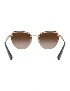 Bvlgari BV6129KB Gold Sunglasses -Myer Clothing Shop 771695470 7 720x928