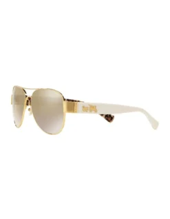 Coach HC7059 L138 Gold Sunglasses -Myer Clothing Shop 771742630 3 720x928