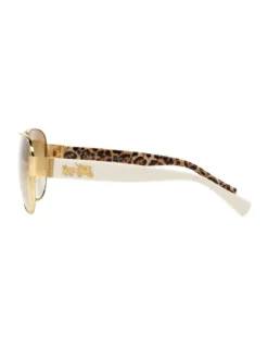 Coach HC7059 L138 Gold Sunglasses -Myer Clothing Shop 771742630 4 720x928