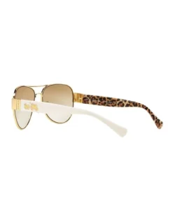 Coach HC7059 L138 Gold Sunglasses -Myer Clothing Shop 771742630 5 720x928