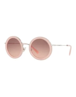 Miu Miu MU 59US Core Collection Pink Sunglasses