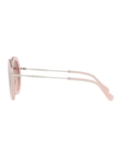 Miu Miu MU 59US Core Collection Pink Sunglasses -Myer Clothing Shop 771786640 4 720x928