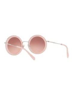 Miu Miu MU 59US Core Collection Pink Sunglasses -Myer Clothing Shop 771786640 6 720x928
