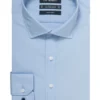 Van Heusen Solid Long Sleeve Business Shirt Blue