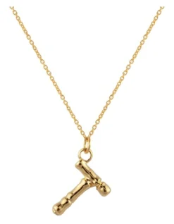 Initial Necklace T