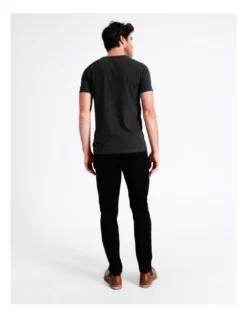 Kristian Slim Tapered Jean Solid Black -Myer Clothing Shop 776579590 6 2 720x928