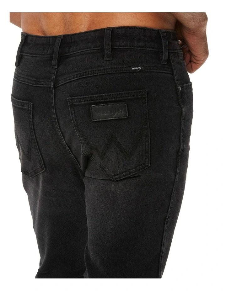 Wrangler Stomper Low Rise Slim Tapered Jeans Black 5 Wrangler Stomper Low Rise Slim Tapered Jeans Black - Image 5