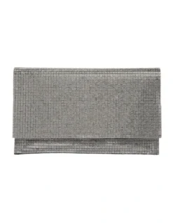 Kimora Gunmetal Crystal Bag