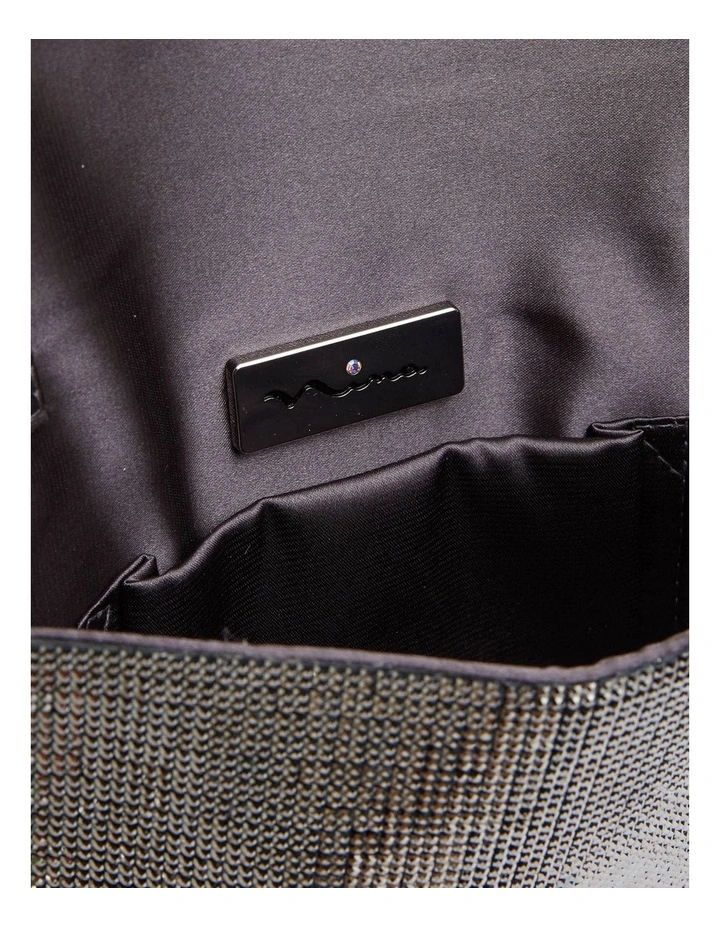 Kimora Gunmetal Crystal Bag 4 Kimora Gunmetal Crystal Bag - Image 4