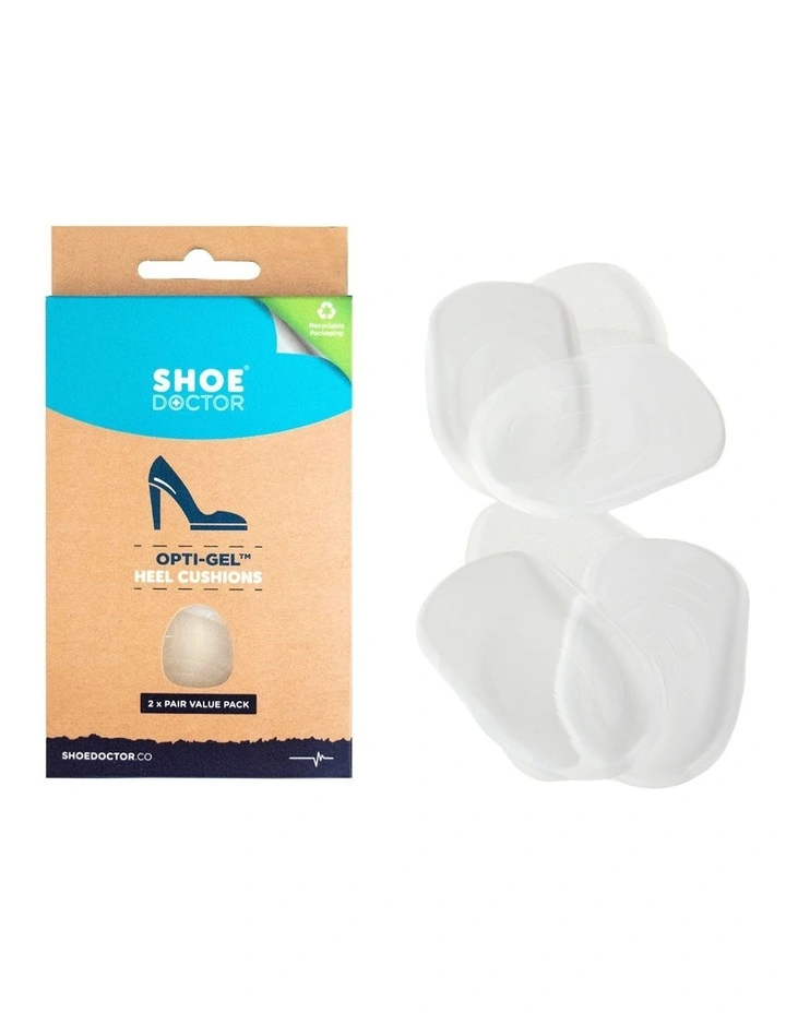 Opti-Gel Heel Cushions 2 Pair Pack 1 Opti-Gel Heel Cushions 2 Pair Pack