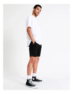 Stollery Chino Short In Black -Myer Clothing Shop 780170500 3 2 720x928